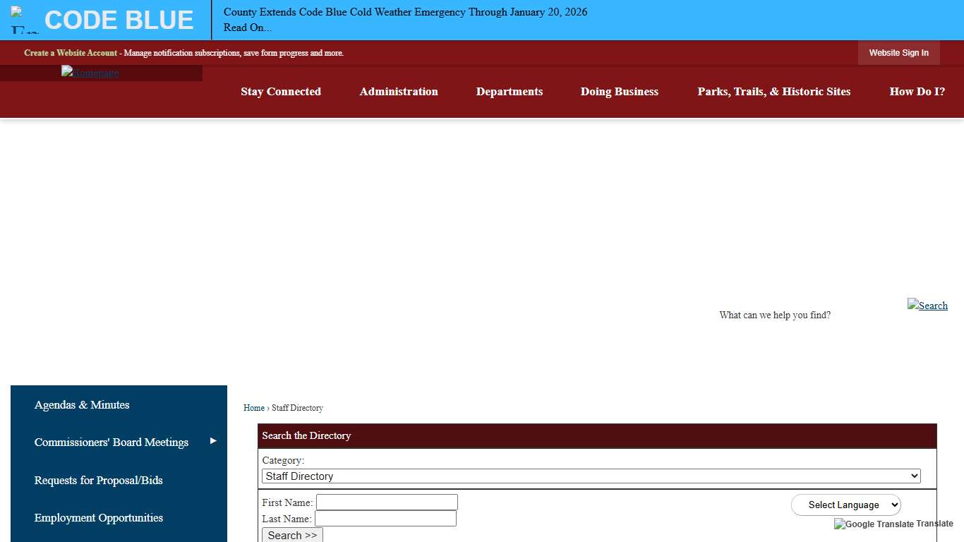 Staff Directory • Montgomery County, PA • CivicEngage